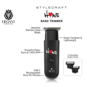 Stylecraft Pro Homie Nano Trimmer USB-C Rechargeable with free stand