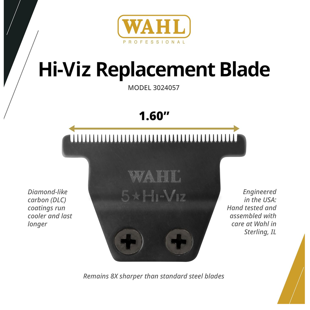 Wahl Professional Hiviz Blade High Precision Stainless Steel Replacement