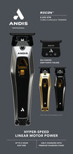 Load image into Gallery viewer, Andis Recon Trimmer with Vector Motor with DLC-coated T-blade