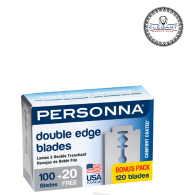 Personna Double Edge Razor Blades, 120 Count by Personna