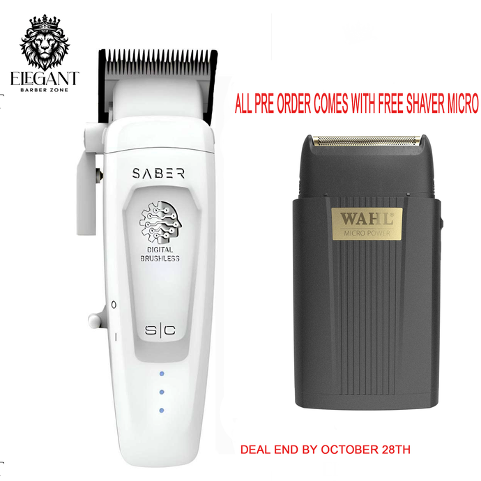 stylecraft saber 2.0 clipper white limited edition -PREORDER