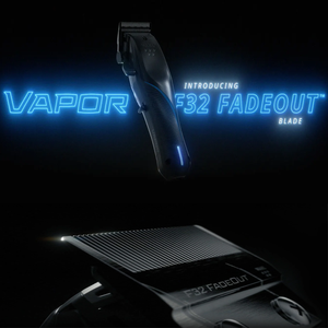 Wahl Vapor Cordless Clipper - Premium Hair Clipper with F32 FADEOUT Blade