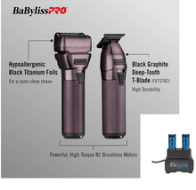 Load image into Gallery viewer, BaBylissPRO FXONE Limited Edition Nightfall Collection Trimmer &amp; Foil Shaver