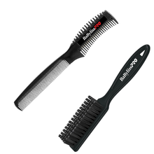 Load image into Gallery viewer, BaBylissPRO Professional Texturizing Comb w/ fade brush
