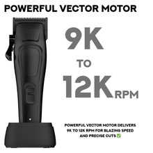 Load image into Gallery viewer, Supreme Trimmer Darkstar 82 Metal Body Clipper w. Magnetic Vector Motor