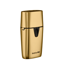 Load image into Gallery viewer, BaByliss PRO UV-Disinfecting Double Foil Shaver - Gold FXLFS2G