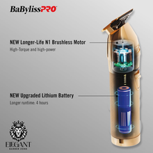 Load image into Gallery viewer, BaBylissPRO GOLDFX+ All-Metal Lithium Outlining Trimmer | FX787NG