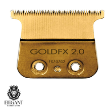 Load image into Gallery viewer, BaByliss PRO Replacement Gold Skeleton T-Blade FX707G2 Deep Tooth