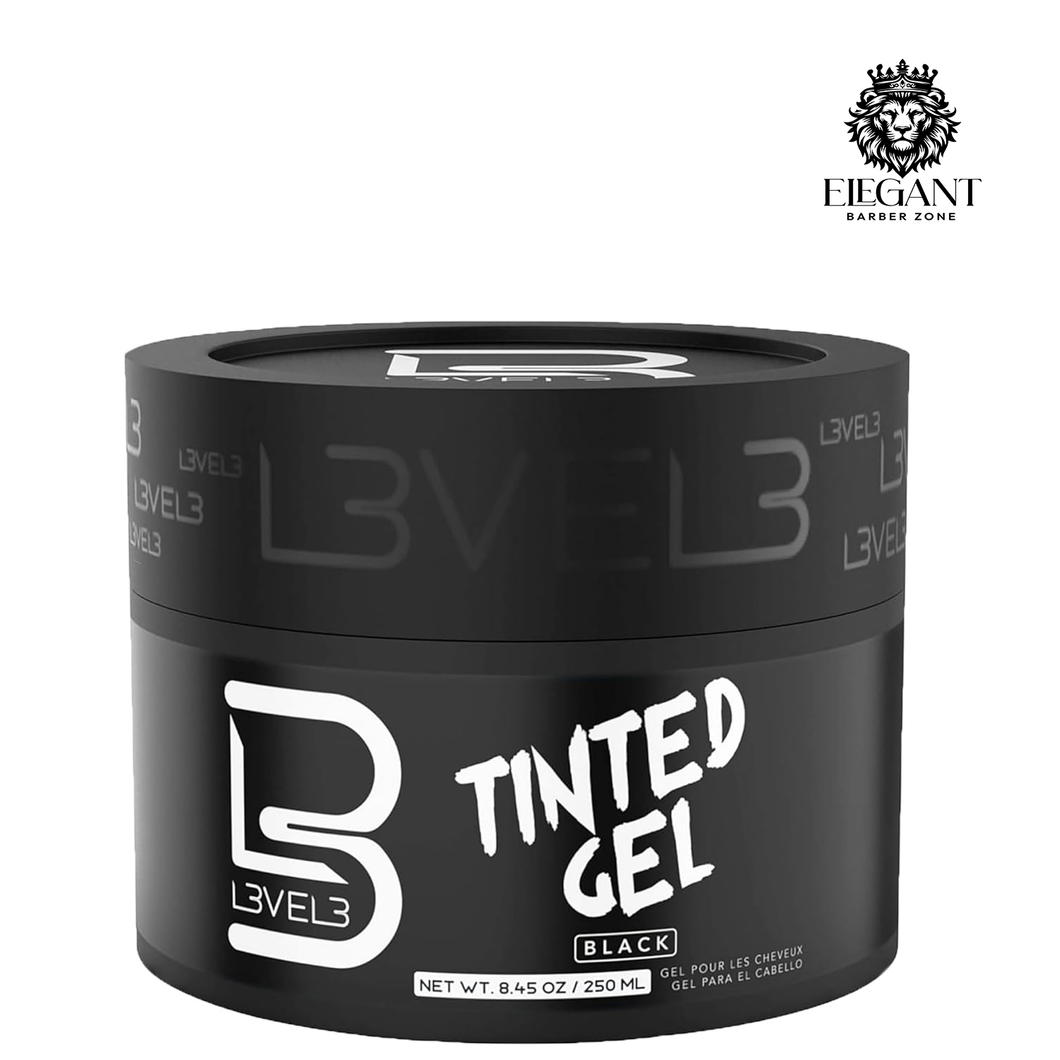 Level 3 Tinted Gel - 8.45 oz - Effortlessly Achieve Stunning Black Hair Color