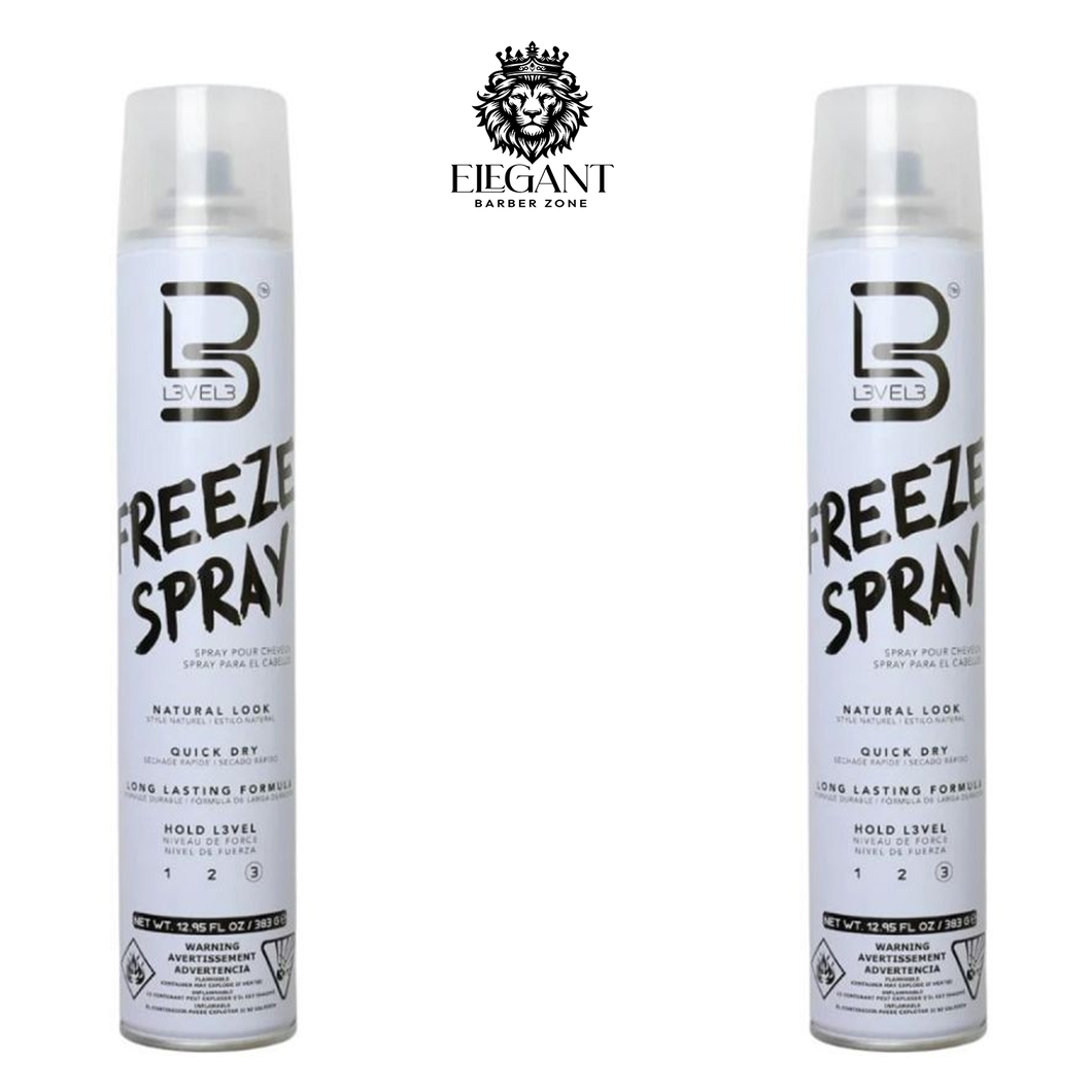 L3 Level 3 Freeze Hair Spray - pack of 2