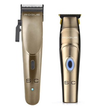 Load image into Gallery viewer, Stylecraft Rogue Professional 9V Magnetic Motor Cordless Clipper and Trimmer Combo Set