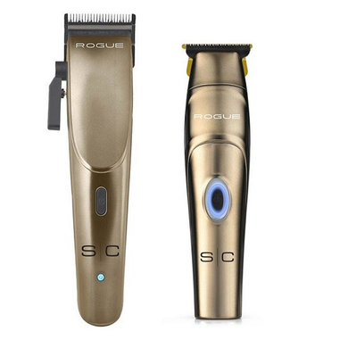 Stylecraft Rogue Professional 9V Magnetic Motor Cordless Clipper and Trimmer Combo Set