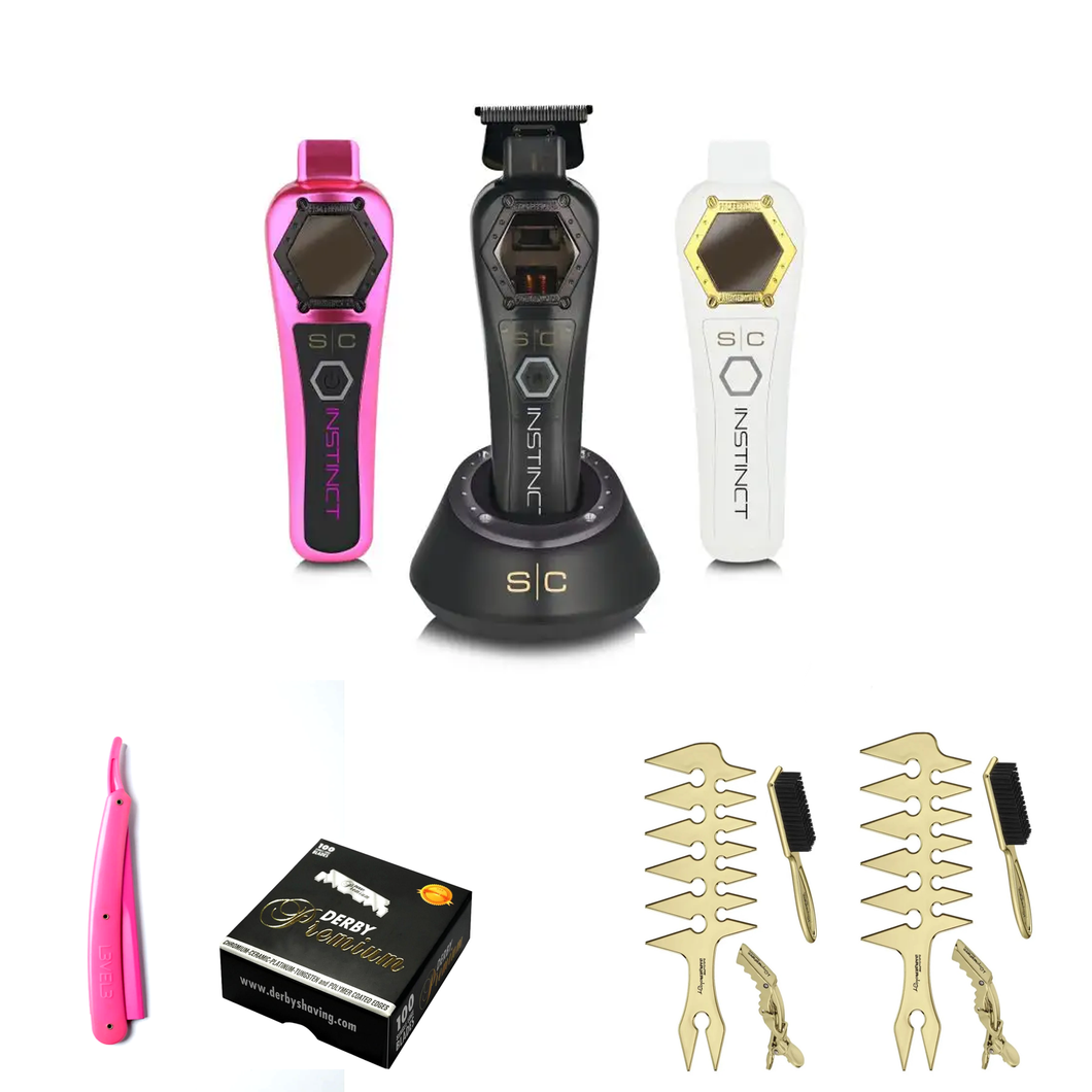 StyleCraft Instinct Professional Vector Motor Cordless Hair Tools with Intuitive Torque Control