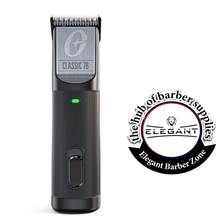 Load image into Gallery viewer, Oster Professional Cordless Hair Clippers, Classic 76 for Barbers and Hair Cutting with Detachable Blade, Black