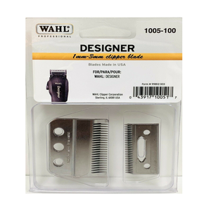 Wahl 1005-100 Designer 3-Hole Clipper Blade For Designer, Senior, & Pilot