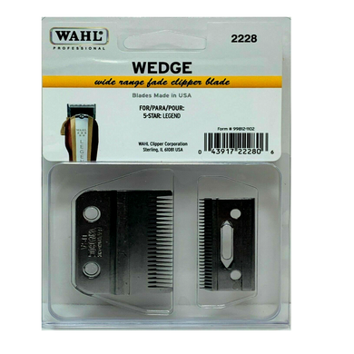 Wahl 2228 Wedge Wide Range Fade Replacement Clipper Blade For 5-Star Legend