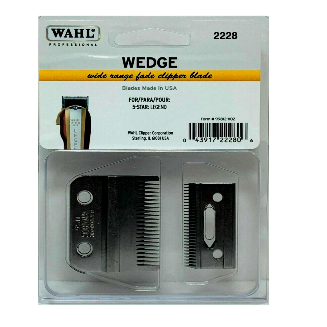 Wahl 2228 Wedge Wide Range Fade Replacement Clipper Blade For 5-Star Legend