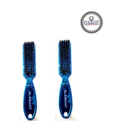 Barber Blade Clipper Cleaning Brush metallic blue color - 2 pc