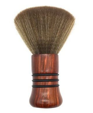 Duster wooden handle brown