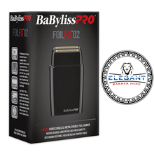 Load image into Gallery viewer, BaBylissPro Cordless Metal Double Foil Shaver FXFS2B