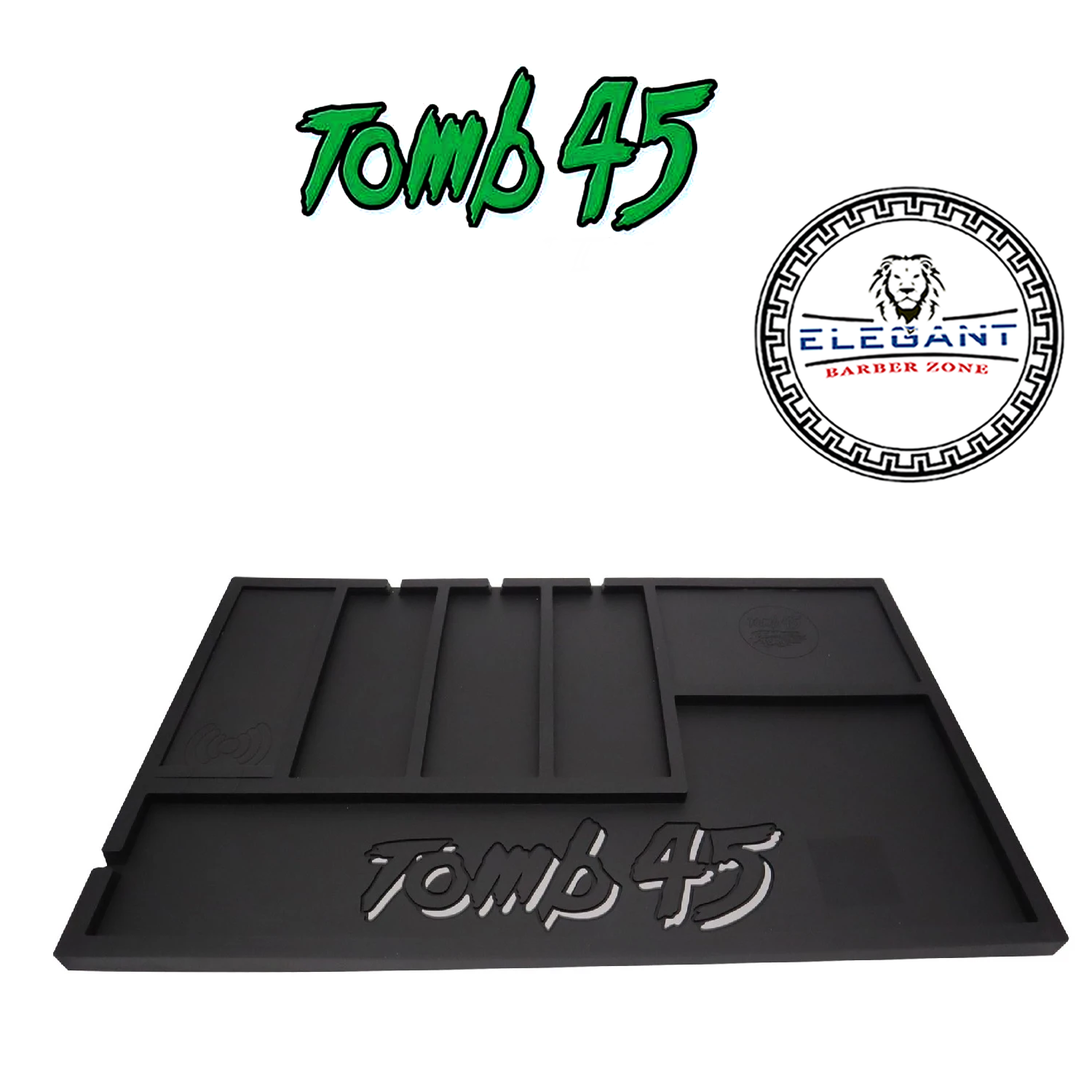 Tomb45 Powered Mats Wireless charging organizing mat (Power Clips sold –  Elegant Barber Zone