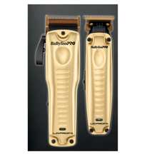 Load image into Gallery viewer, BaBylissPRO Lo-ProFX Clipper &amp; Trimmer Combo Gold FXHOLPKLP-G