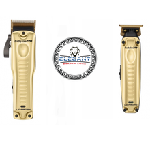 Load image into Gallery viewer, BaBylissPRO Lo-ProFX Clipper &amp; Trimmer Combo Gold FXHOLPKLP-G