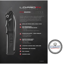 Load image into Gallery viewer, BaByliss Professional Lo-ProFX Collection FX825 Clipper with stand