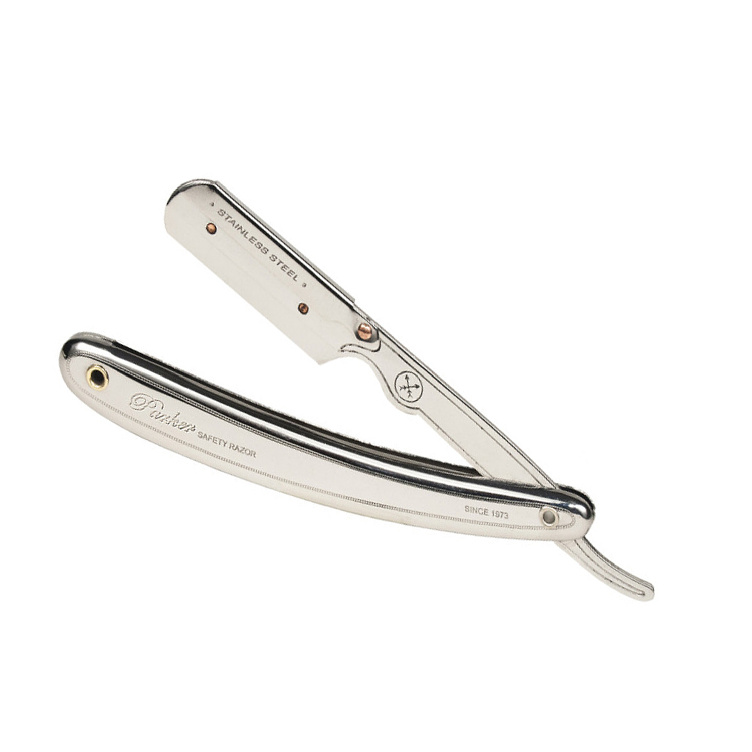 Parker SR1 Barber Straight Razor silver – Elegant Barber Zone