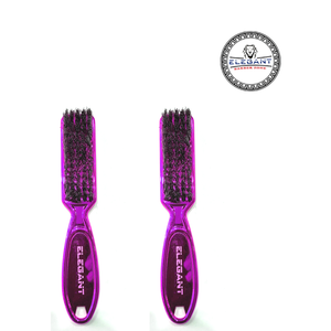 Barber Blade Clipper Cleaning Brush metallic purple color - 2 pc