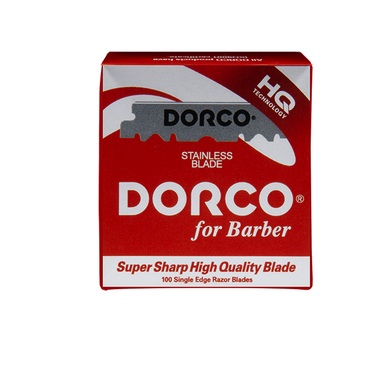 Dorco Stainless Steel Half Blades, 100 pcs