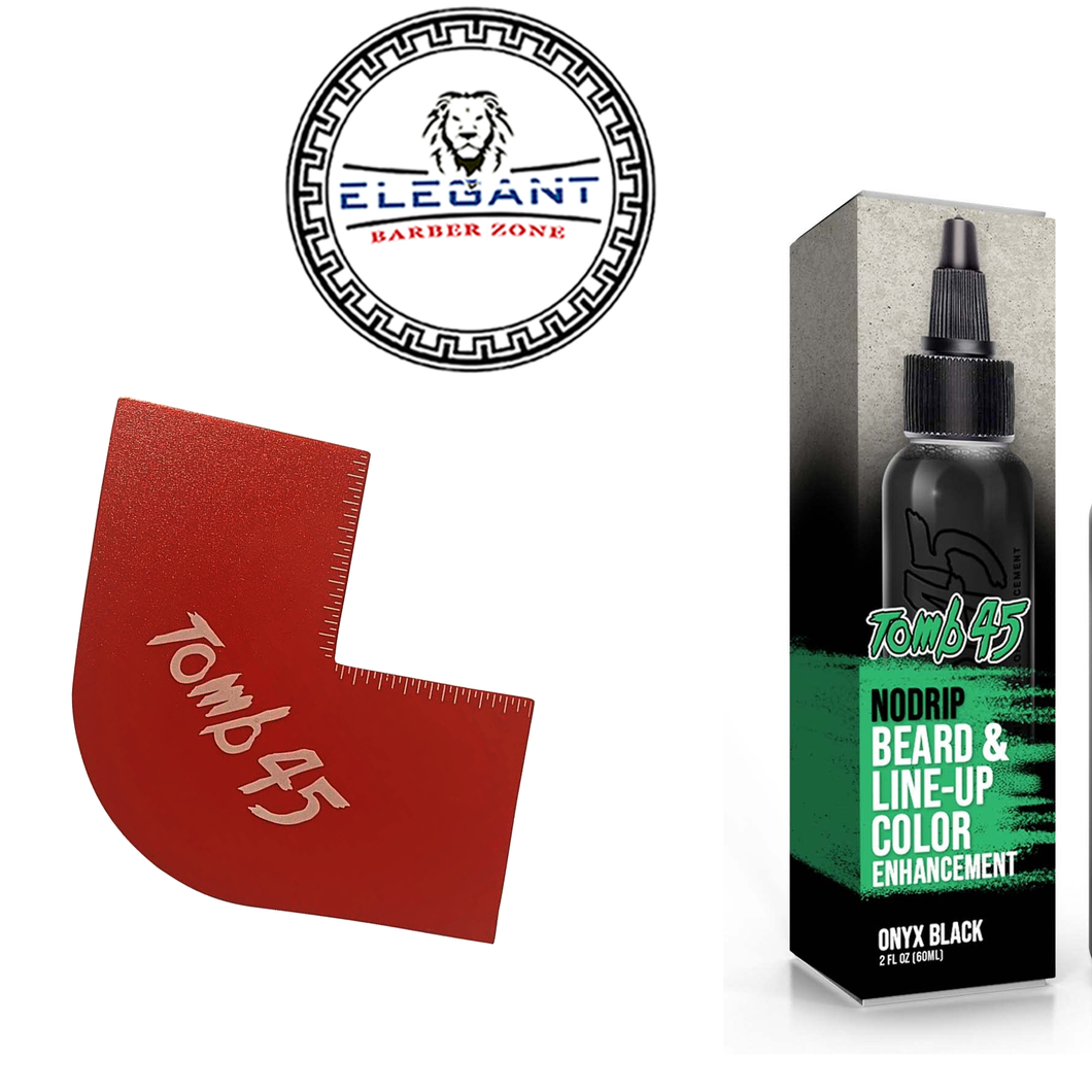 Tomb45 Beard & Lineup Enhancement Color black + Klutch Card 2.0 Red –  Elegant Barber Zone