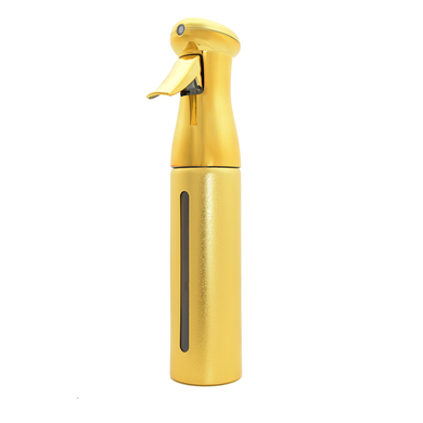 Trigger Hair Salon continuous Mist Sprayer Reusable Hair Spray Bottle For Barber gold
